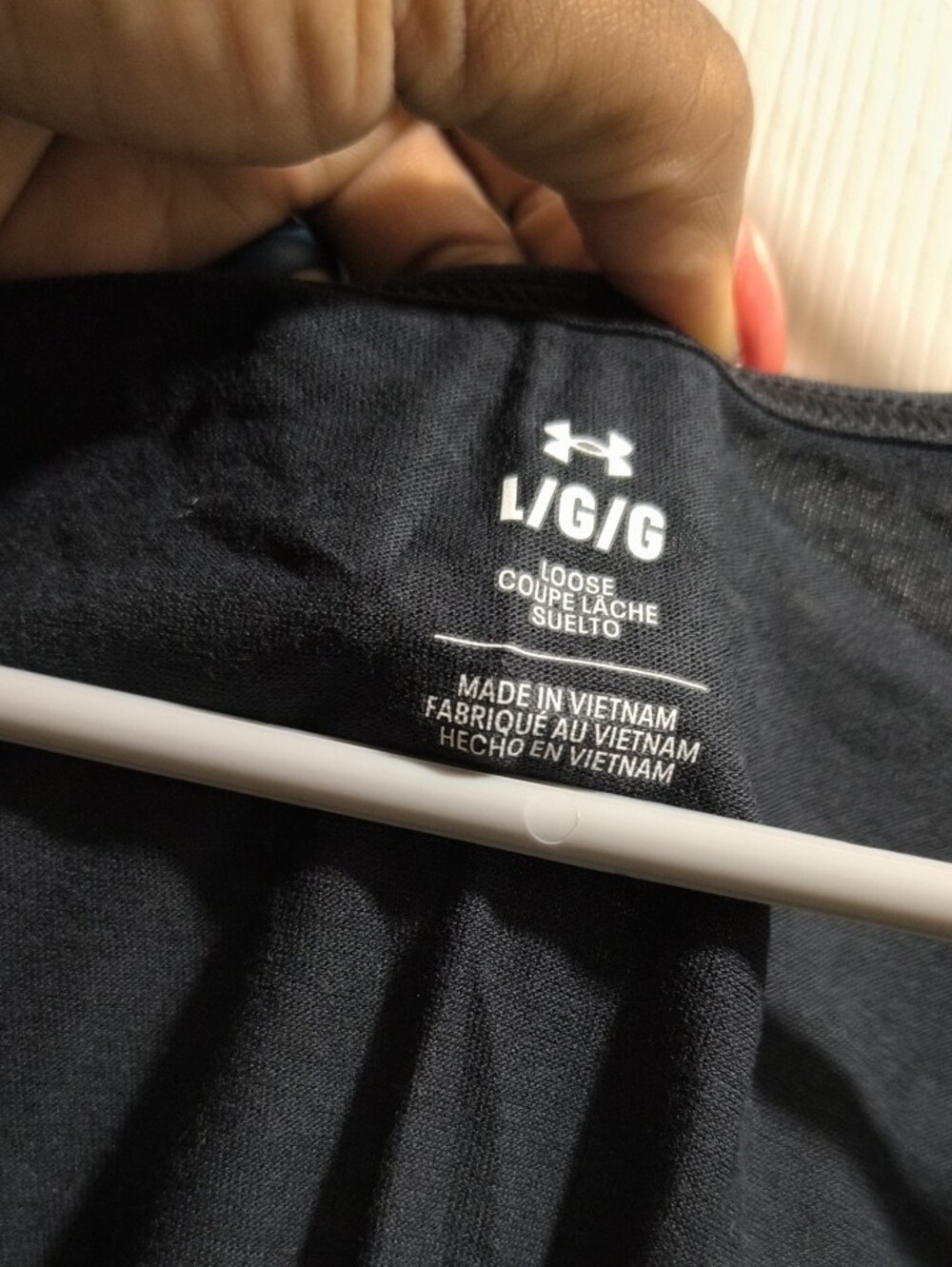 Under Armour Black and White Performance Logo Tank - Picture 2 of 4